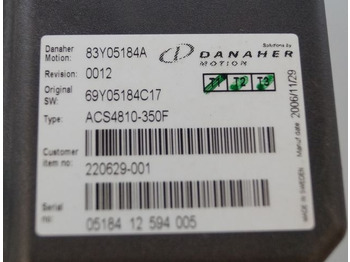 ECU for Material handling equipment Toyota/BT 220629-001 | Danaher motion AC Superdrive motor controller 83Y05184A A Danaher motion AC Superdrive motor controller 83Y05184A ACS4810-350F Rev 0012 sn. 0518412594005: picture 2