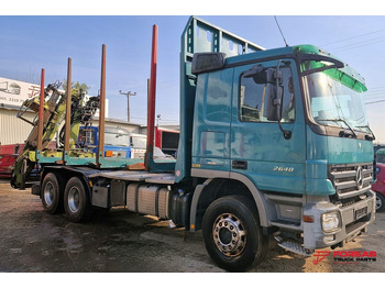 Logging truck MERCEDES-BENZ Actros 2648