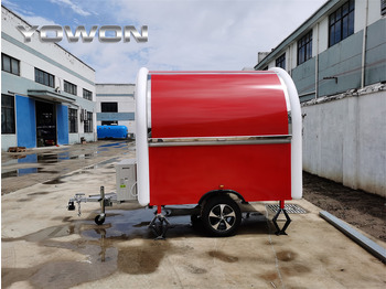 New Vending trailer for transportation of food YOWON Fully customized food vending cart mobile street fast food trailer: picture 2