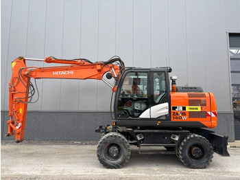 Wheel excavator HITACHI ZX140W-5
