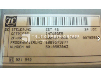 ECU for Truck RENAULT DXI Intarder Control unit, EDC, ECU 5010583063, 0260001028, 6009 control unit: picture 2