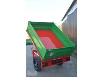 New Farm tipping trailer/ Dumper Vemac Kippanhänger HKK1500A 1,5to Kipper Anhänger Heckkipper Handbremse: picture 3