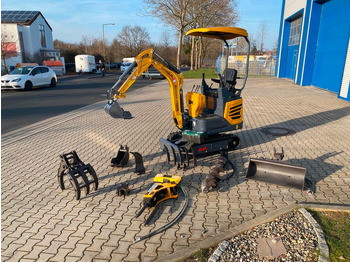Mini excavator Minibagger BK950JS + Zubehör *INKL.19% MWST*BERGER KRAUS*JOYSTICK*SOFORT!*: picture 2