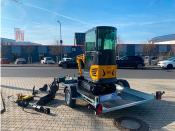 Mini excavator, Trailer Minibagger BK950KS + Anhänger + Zubehör *INKL.19% MWST*BERGER KRAUS*KABINE*SOFORT!*: picture 5