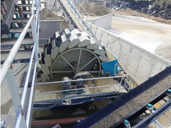 New Screener Constmach Wheeled Bucket Sand Washing Machine: picture 3