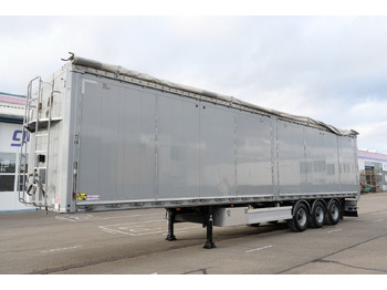 Walking floor semi-trailer Kraker CF-Z / 10 mm / 89 m³ / seitliche türen FALTWAND: picture 4