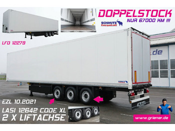 Closed box semi-trailer SCHMITZ SKO