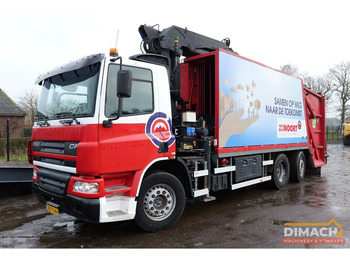 Leasing of DAF AS75PC 6x2*4 DAF CF - Haller - kraak pers opbouw - HMF 2000 SK3 kraan met afstandbediening - Euro 3 - NL auto - 1 kamer DAF AS75PC 6x2*4 DAF CF - Haller - kraak pers opbouw - HMF 2000 SK3 kraan met afstandbediening - Euro 3 - NL auto - 1 kamer: picture 1
