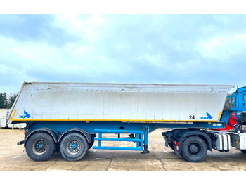 Tipper semi-trailer Stas SA236K/ALU/32m3: picture 4
