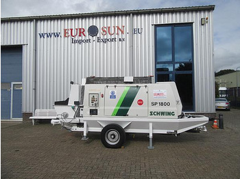 Stationary concrete pump 2014 SCHWING BP 1800 D -129 KW static pump: picture 2