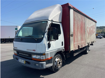 Curtainsider truck MITSUBISHI
