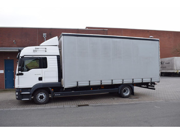 Curtainsider truck MAN TGL 8.220 Schiebeplane 2xSchlafplatz Standheiz.: picture 2