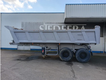 Tipper semi-trailer CIF 2 Axle Steel Tipper , Spring Suspension , Drum Brakes: picture 2