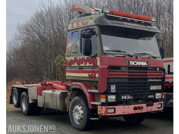 Hook lift truck SCANIA 143 450