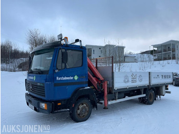 Leasing of  2001 Mercedes-Benz 817/42 planbil med Palfinger PK 4400 kran, selges som lett reparasjons objekt 2001 Mercedes-Benz 817/42 planbil med Palfinger PK 4400 kran, selges som lett reparasjons objekt: picture 1