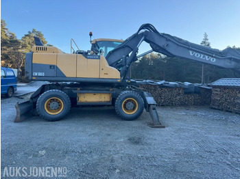 Excavator 2012 Volvo EW180D Hjulmaskin- Pigghammer - Klype - 4 stk Skuffer - Timer: 6344: picture 4