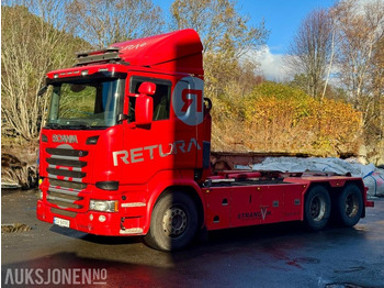 Hook lift truck SCANIA R