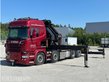 Crane truck SCANIA R 580