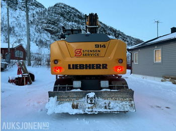 Excavator 2020 Liebherr A914 Litronic med henger – Engcon tiltrotator – 3 skuffer: picture 4