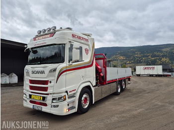 Crane truck SCANIA R 500