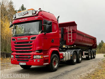 Tractor unit 2018 Scania R580-V8-6x4-EURO6-260.000km-Tippsemi m/ Langendorf tralle: picture 2