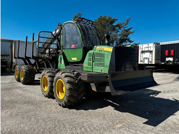 Forwarder John Deere 1210E 10m CF710 KRAN: picture 4