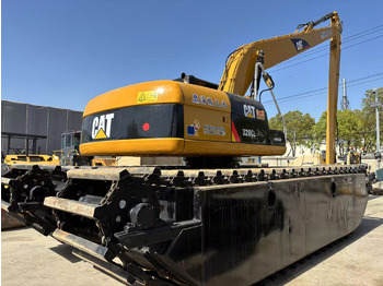 Excavator Caterpillar CAT 320C Floating Excavator with 15m long boom: picture 2