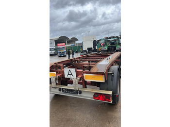 Roll-off/ Skip trailer Rohr Abroll Rohr BPW - import Recent DE: picture 3
