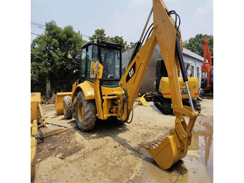 Backhoe loader Second hand with good condition cat 420f backhoe loader 4x4 caterpillar 420f backhoe loaders in stock in shanghai yard: picture 2