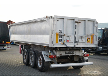 Tipper semi-trailer Benalu WYWROTKA / 23 m3 / ALUMINIOWA / OŚ PODNOSZONA /: picture 4