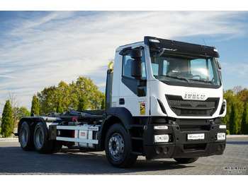 Hook lift truck IVECO Stralis 420