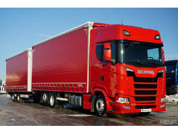 Curtainsider truck SCANIA S