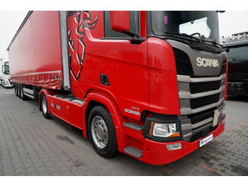 Tractor unit Scania R 450 / ZESTAW / + SCHMITZ / FIRANKA STANDARD /: picture 5