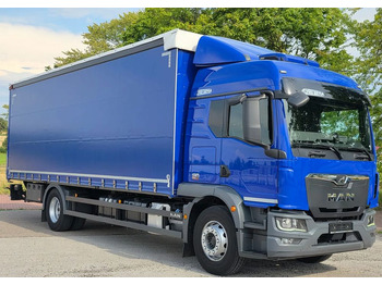 Curtainsider truck MAN TGM 18.290