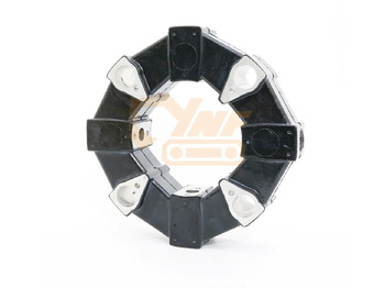 New Clutch and parts YNF Excavator Engine Coupling Size 80 80A 80AS CF-A-080-S0 CF-A-080-O0 Excavator Pump Coupling: picture 3