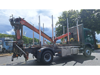 Logging truck, Crane truck MAN TGA 18.480 Holz LKW: picture 5