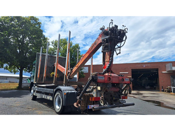 Logging truck, Crane truck MAN TGA 18.480 Holz LKW: picture 4