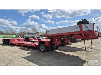 Low loader semi-trailer GOLDHOFER