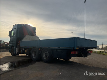 Dropside/ Flatbed truck, Crane truck 2012 Mercedes-Benz Actros 930.20 2012 HMF 3000-K3 Articulated Bo ... Flatbed Truck with Crane: picture 3 Dropside/ Flatbed truck, Crane truck 2012 Mercedes-Benz Actros 930.20 2012 HMF 3000-K3 Articulated Bo ... Flatbed Truck with Crane: picture 3