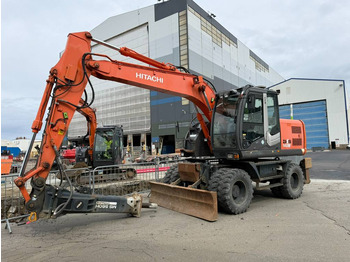 Wheel excavator HITACHI ZX140W-3
