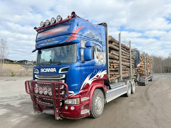 Logging truck SCANIA R 730