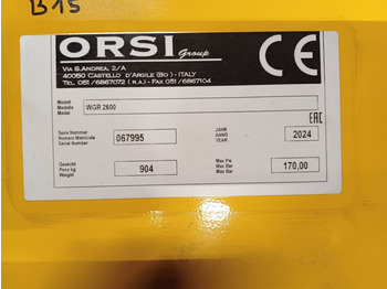 New Flail mower/ Mulcher ORSI WGR 2600 (20843): picture 3