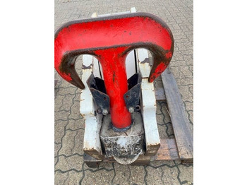 Loader crane for Construction machinery Terex Demag 80t hook block 3-sheaves, 21mm: picture 4