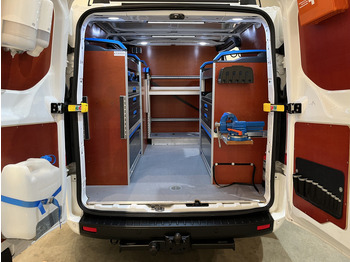 Small van Ford Transit Custom 340 2.0 TDCI L1H1 Trend 130 PK Servicebus / Sortimo Inrichting / Euro 6 / Schuifdeur L + R / 220V. / Airco / Cruise Control / PDC / CarPlay / Trekhaak / Navigatie /: picture 5