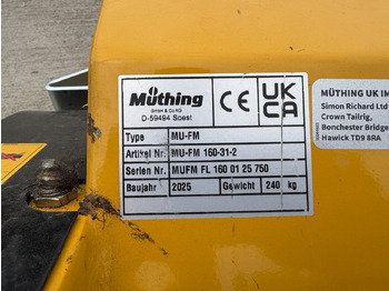 Flail mower Muthing MU-FM160 JD Outfront Flail Mower Demo: picture 4