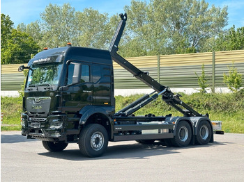 Hook lift truck, Crane truck MAN TGS 33.520 6X4  Euro6e Abrollkipper MULTILIFT: picture 2