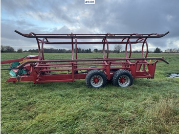 Hay and forage equipment 2011 Keltec round bale trailer: picture 5