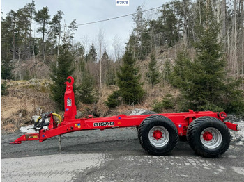 Low loader trailer 2022 Bigab 15-19 hook trailer: picture 2