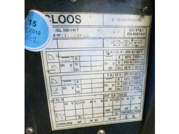 Welding equipment GLOOS GL 300: picture 3 Welding equipment GLOOS GL 300: picture 3