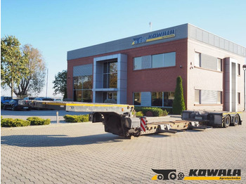 Low loader semi-trailer